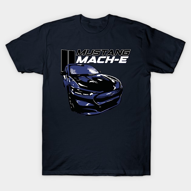 Retro Mach E T-Shirt by BuzzBox